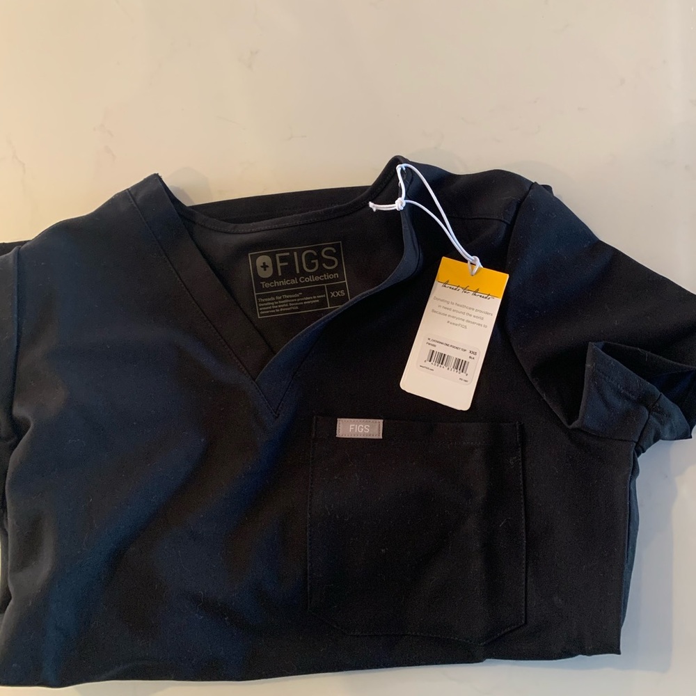 FIGS CATARINA SCRUB TOP- XXS